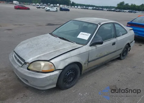 1997 Honda Civic Hx from USA, damaged, VIN 1HGEJ7120VL035169